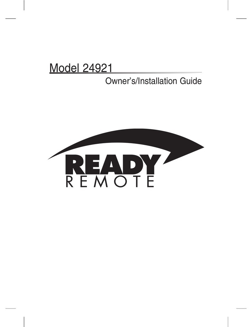 Ready Remote 24921 Quick start guide