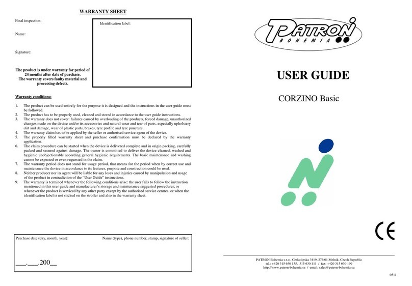 Patron CORZINO Basic User manual