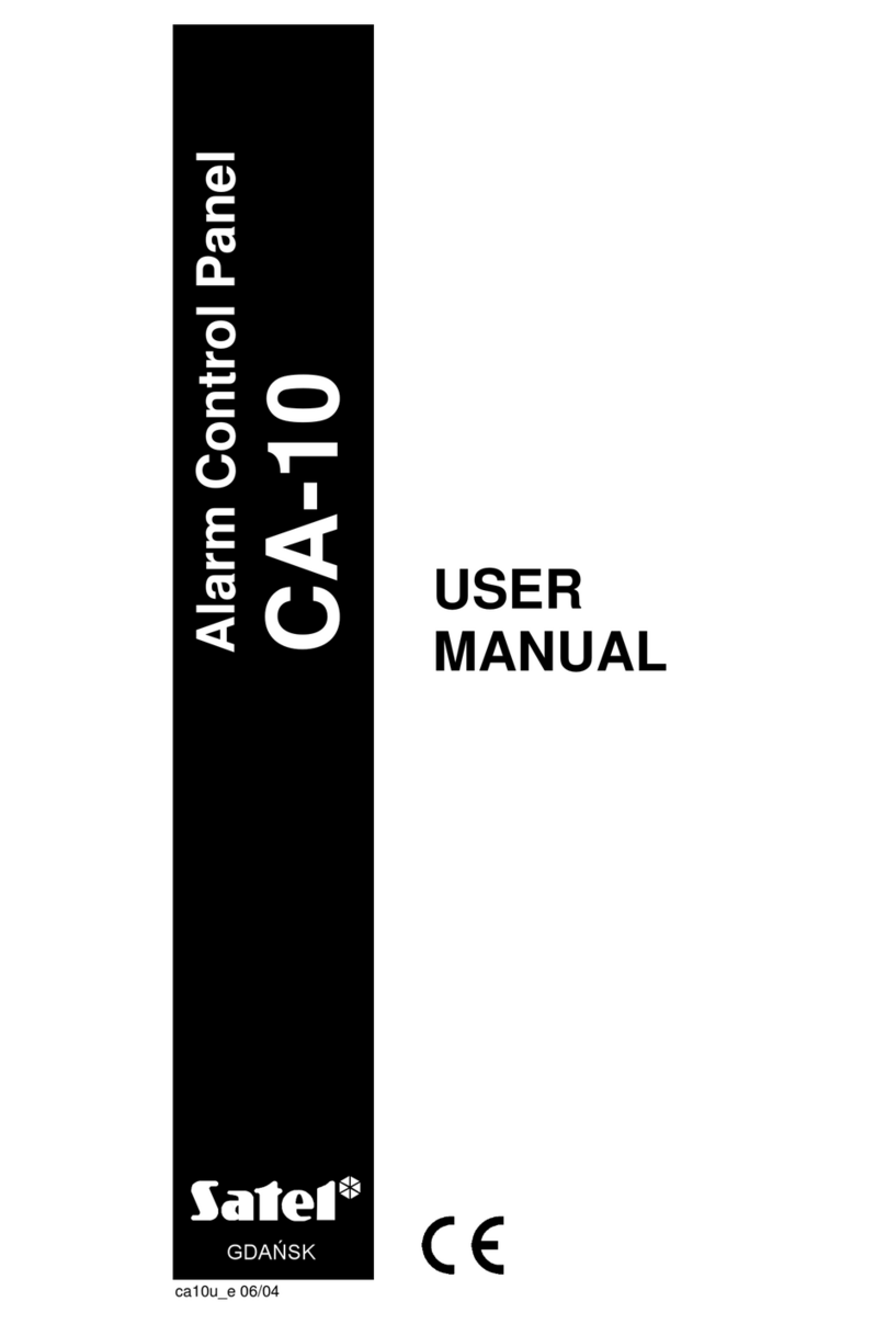 Satel CA-10 User manual