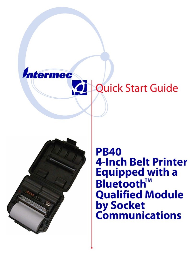 Intermec PB40 User manual
