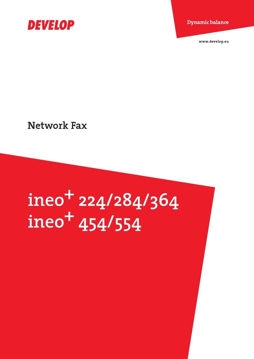 Develop ineo+ 224 User manual
