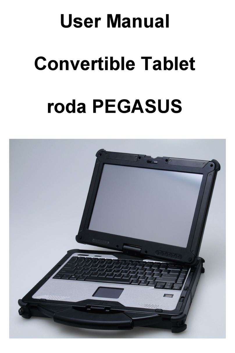 Roda PEGASUS User manual