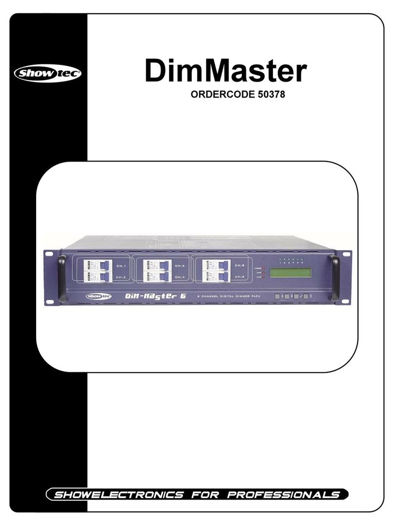 Show Tec DimMaster User manual