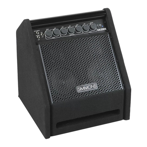 Simmons DA200S User manual