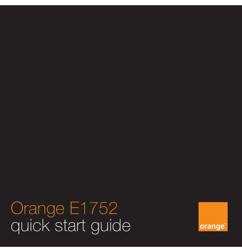 ORANGE E1752 User manual