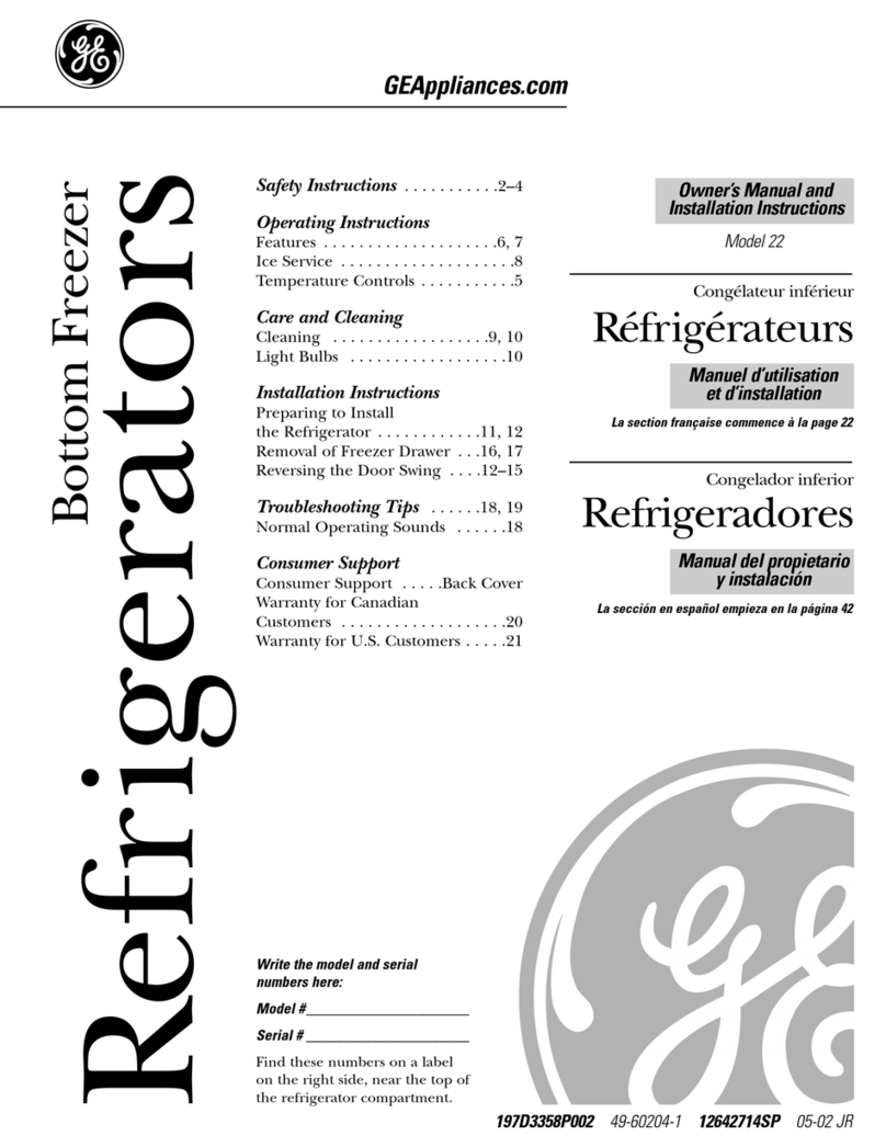 GE Model 22 User manual