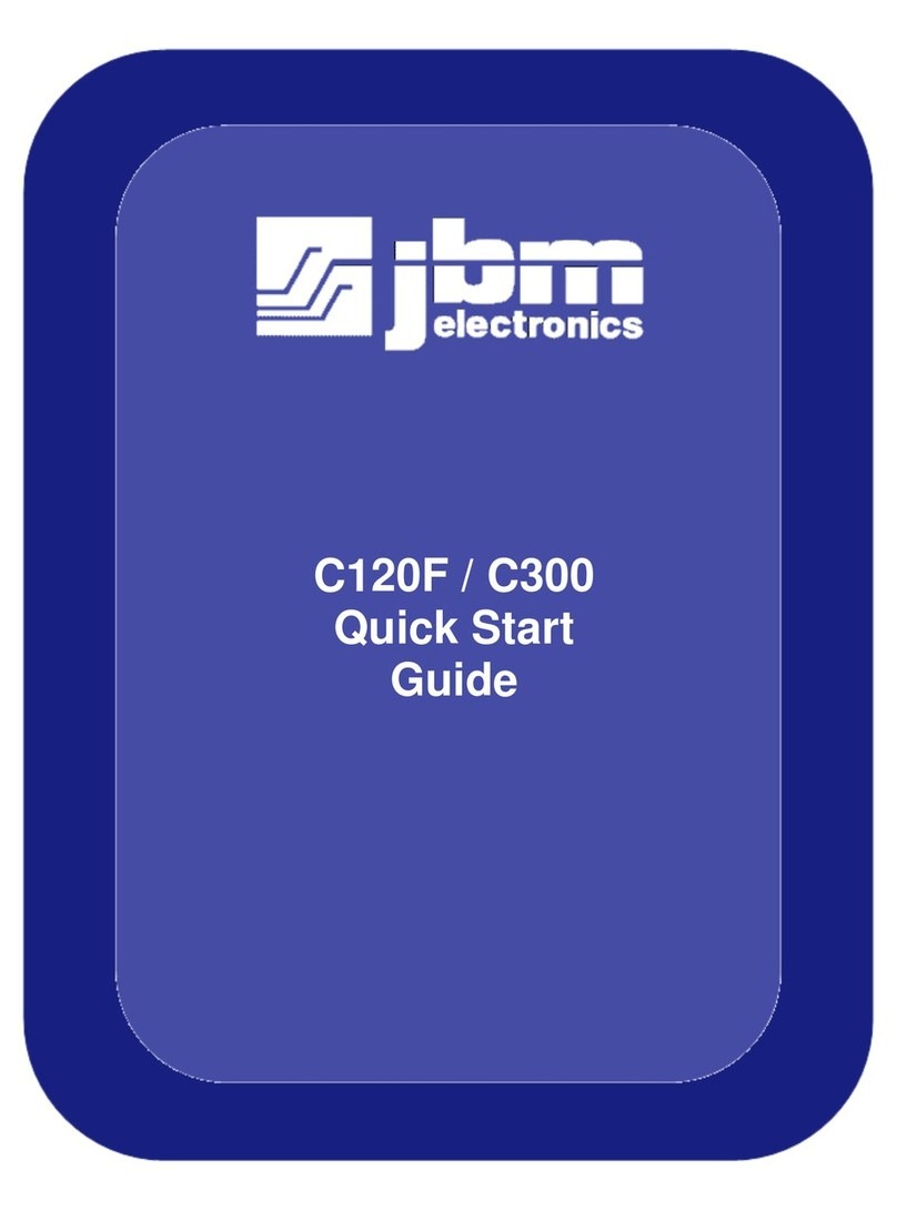 JBM electronics C120F User manual