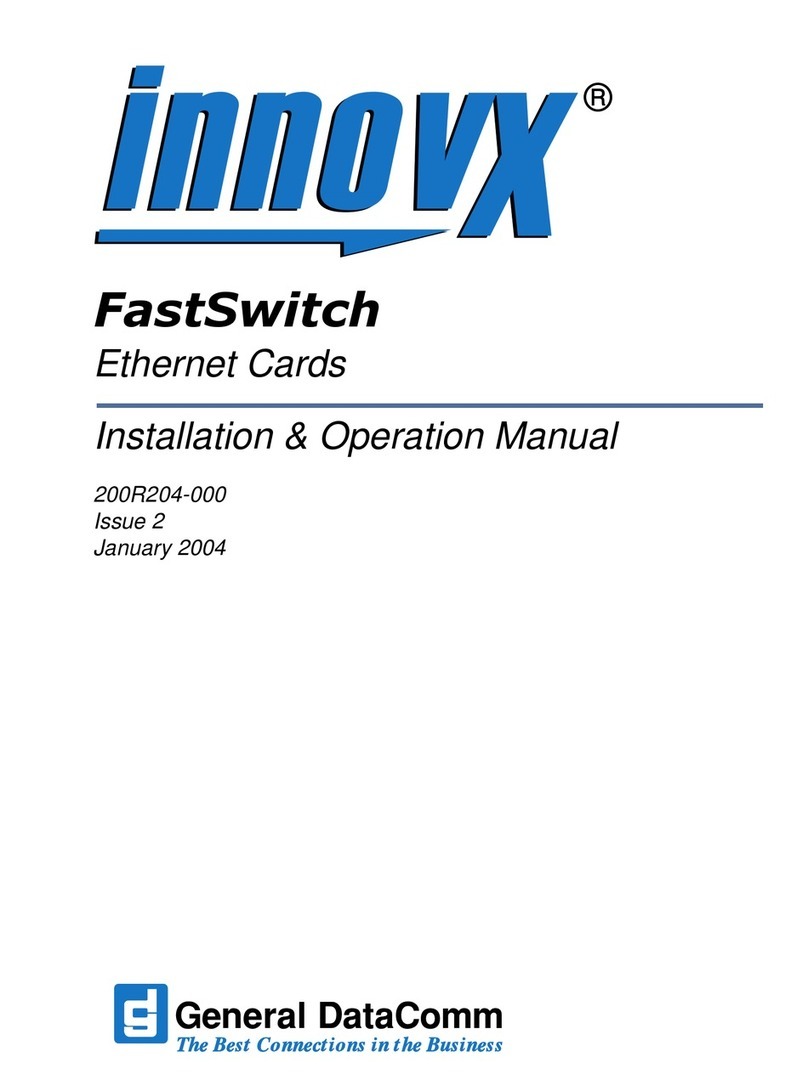 Innovx FastSwitch User manual