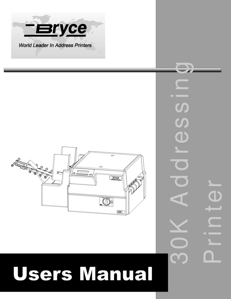 Bryce 30K User manual