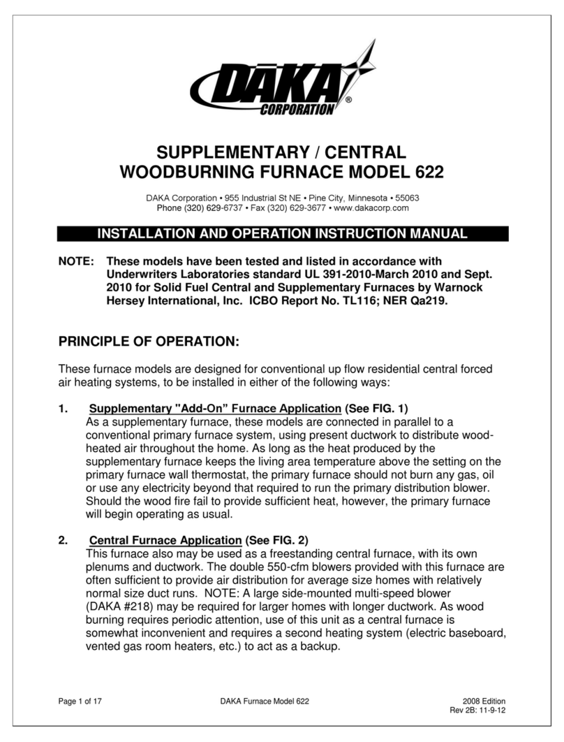 DAKA 622 Service manual