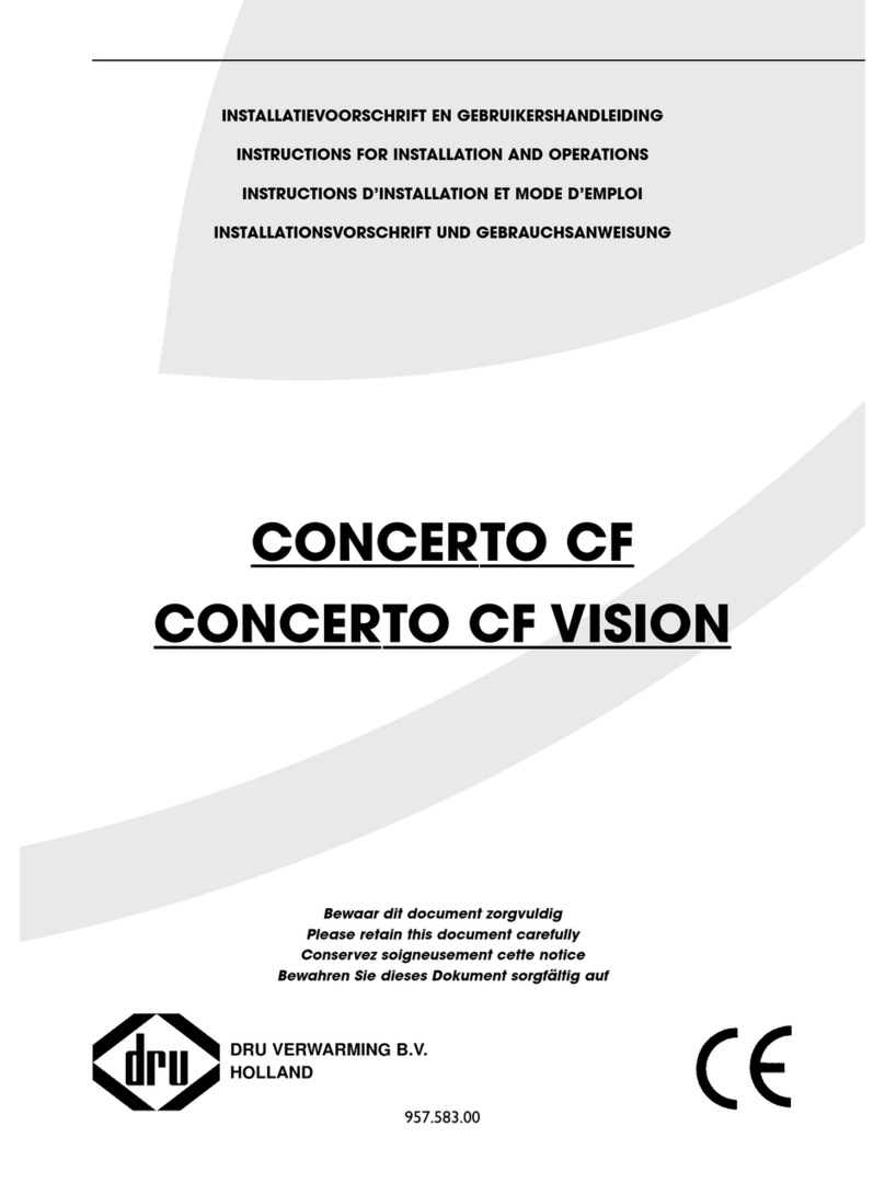 Dru CONCERTO CF User manual