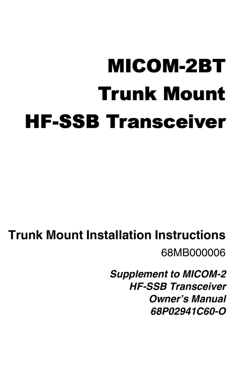 Micom 2BT User manual