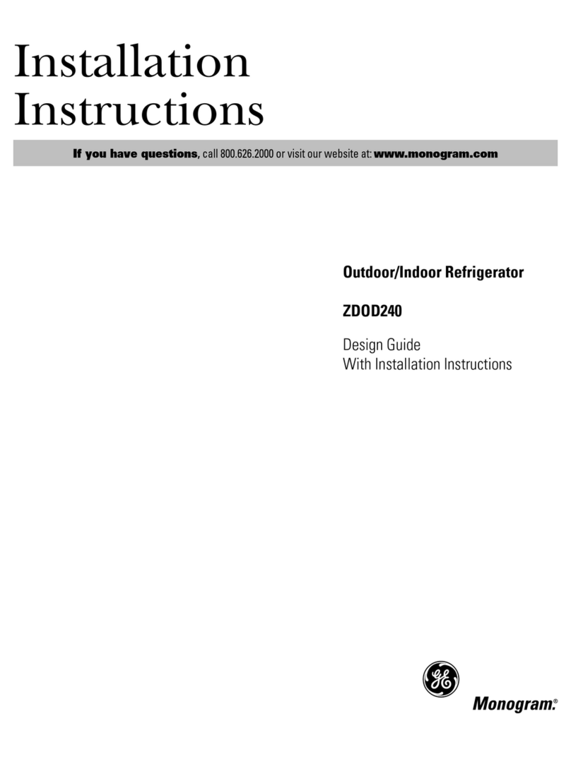 Monogram ZDOD240 User manual