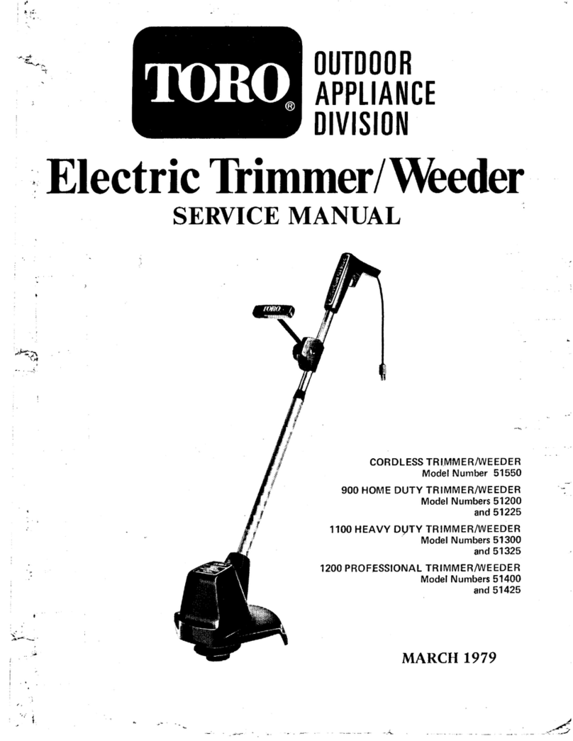 Toro 51550 User manual
