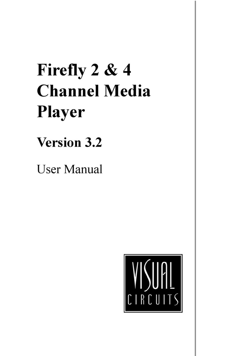 Visual Circuits Firefly User manual Visual Circuits Firefly User manual