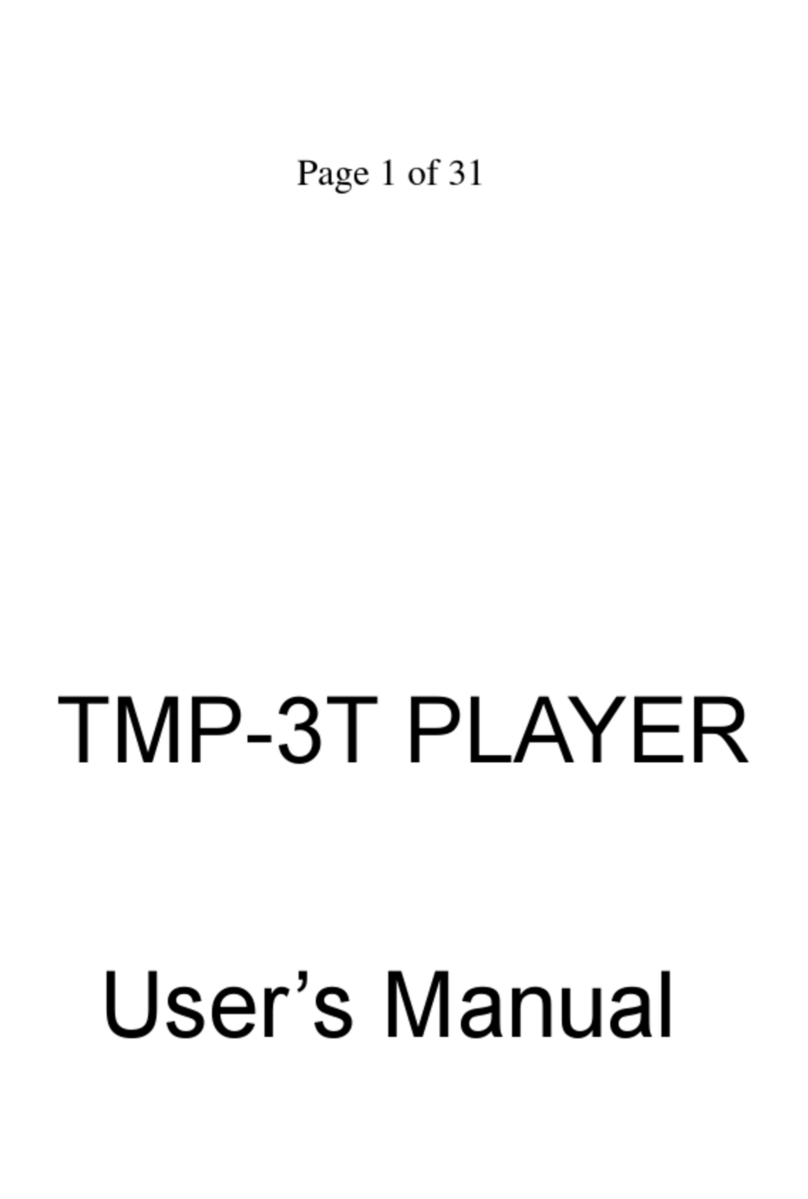 SDMC TMP-3T User manual