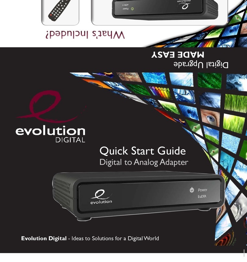 Evolution EuDTA User manual Evolution EuDTA User manual