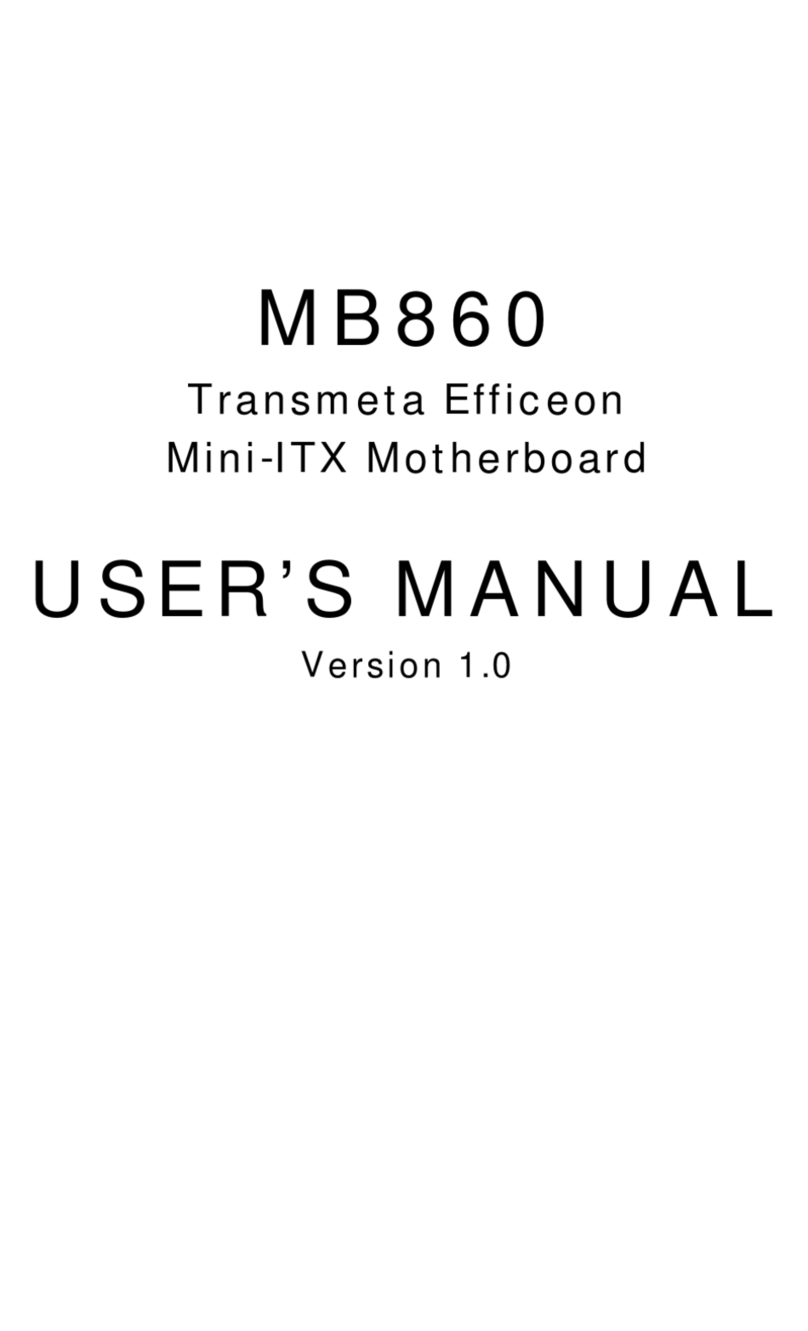 IBT Technologies MB860 user manual