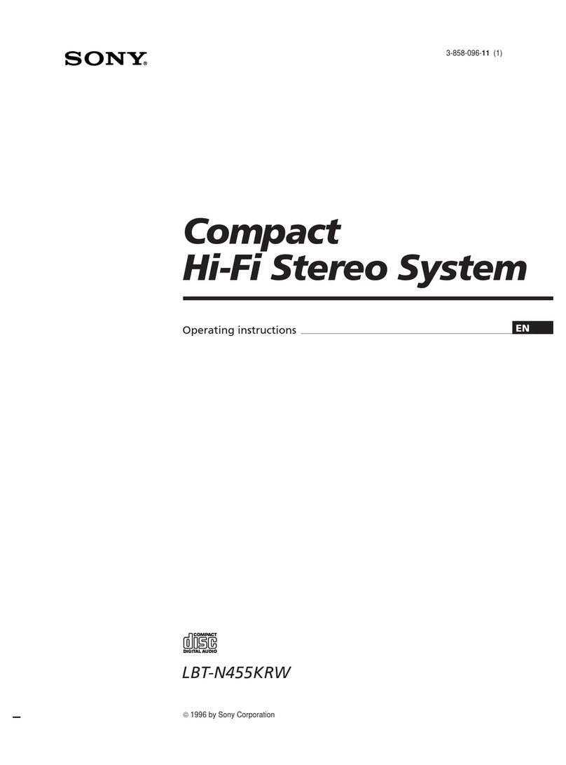 Sony LBT-N455KRW User manual