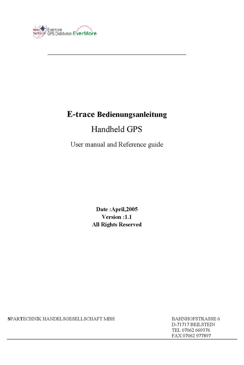EverMore E-trace User manual EverMore E-trace User manual