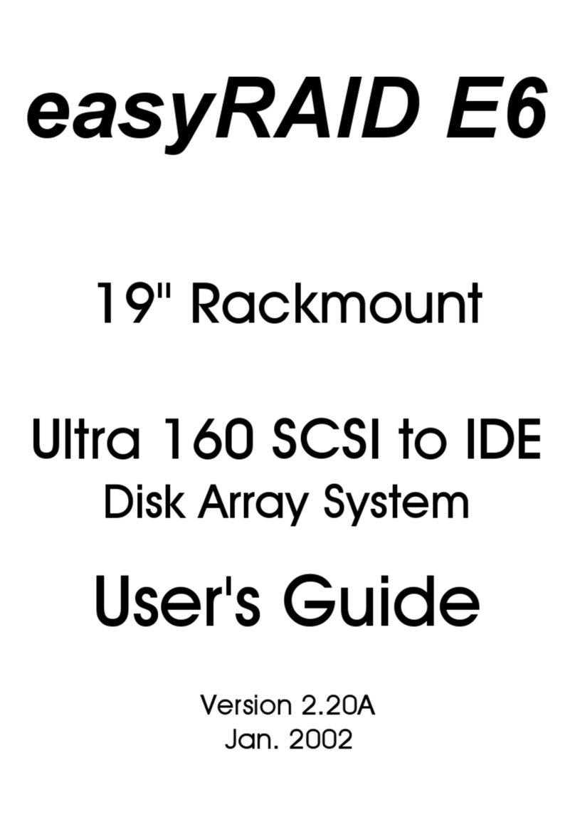 easyRAID E6 User manual