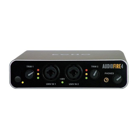Echo AUDIOFIRE 2 User manual