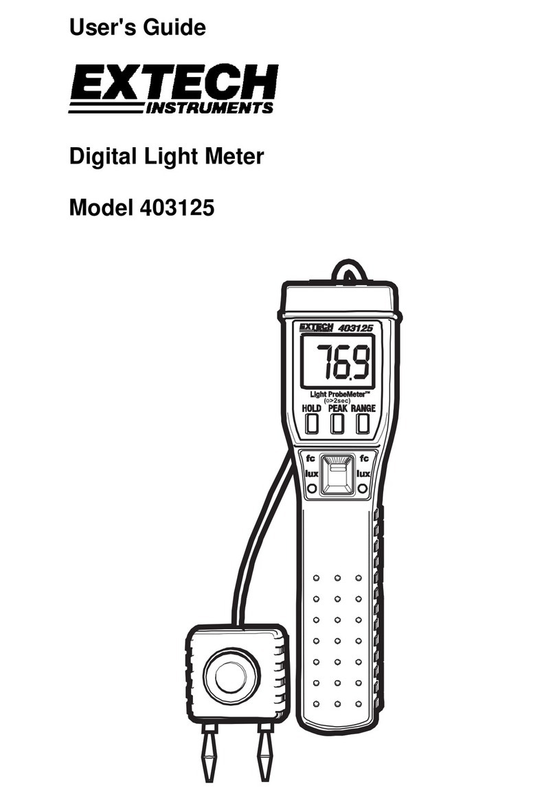 Extech Instruments 403125 User manual