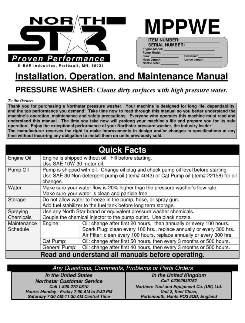 NorthStar MPPWE User manual