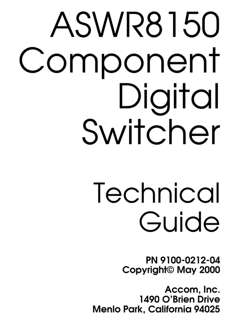 Accom ASWR8150 User manual