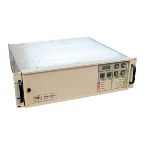 Comtech EF Data SDM-650B User manual