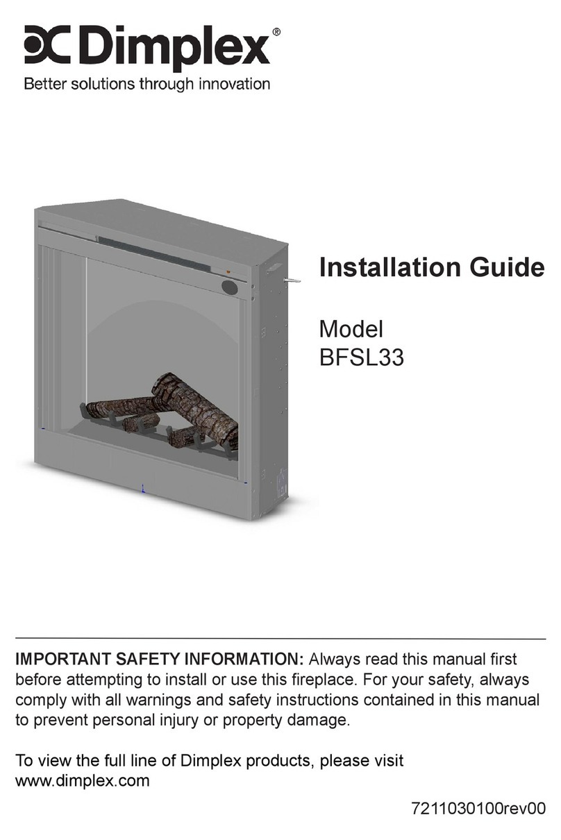 Dimplex BFSL33 User manual