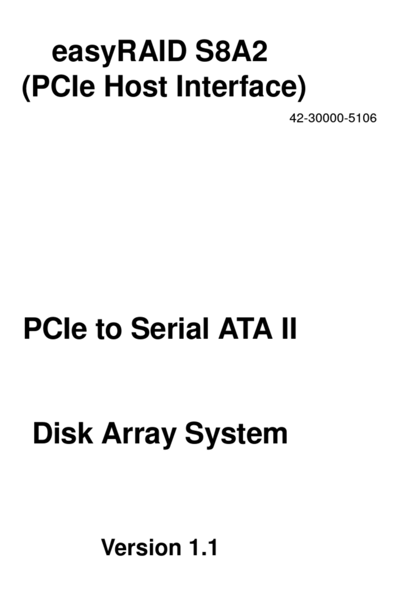 easyRAID S8A2 User manual