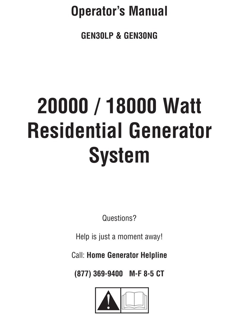Rheem GEN30LP User manual