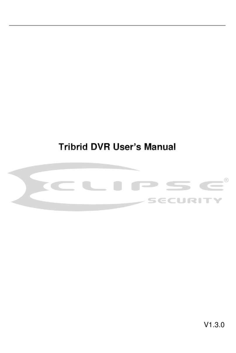 Eclipse Security Tribrid User manual