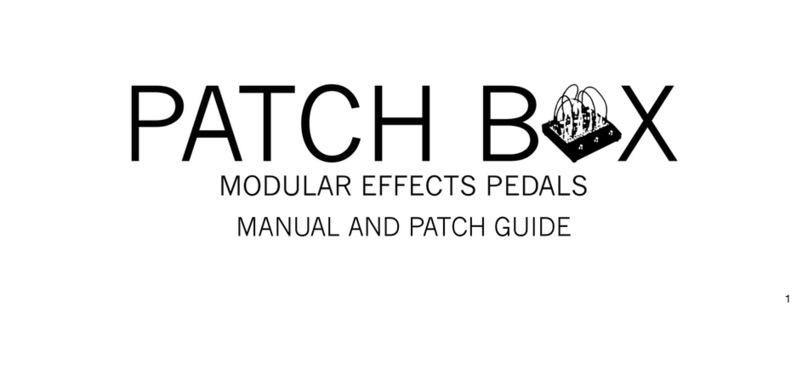 Pittsburgh Modular Patch Box User manual Pittsburgh Modular Patch Box User manual
