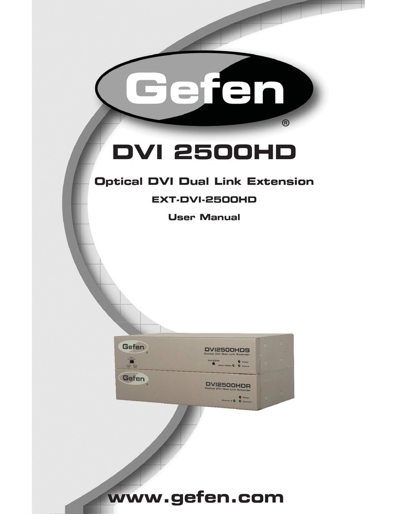 Gefen DVI 2500HD User manual