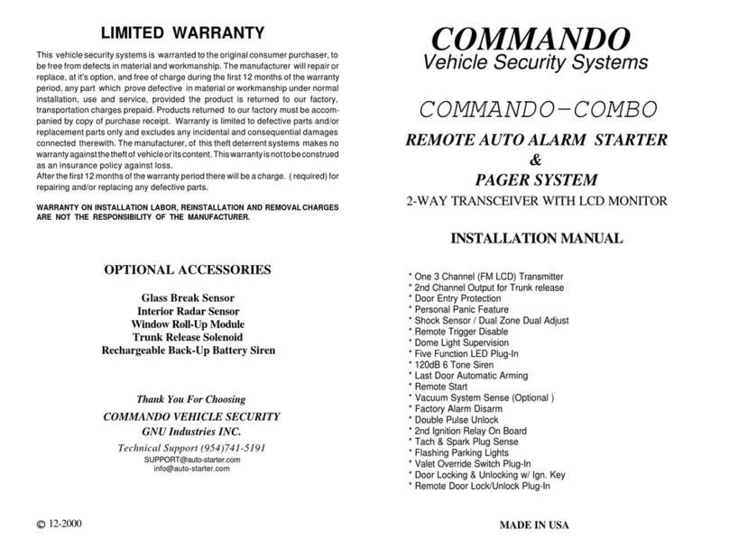 Commando COMMANDO-COMBO User manual