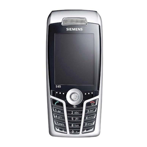 Siemens S65 User manual