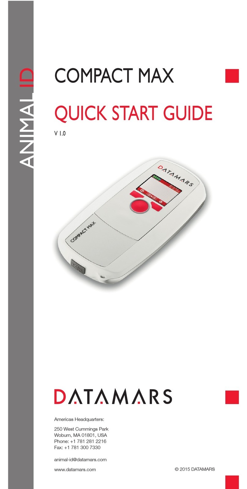 Datamars COMPACT MAX User manual