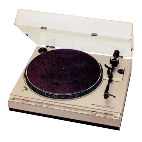 Marantz TT2200 User manual