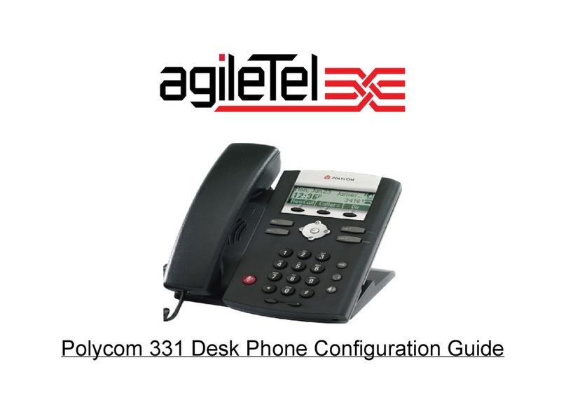 Polycom SoundPoint IP 331 User manual