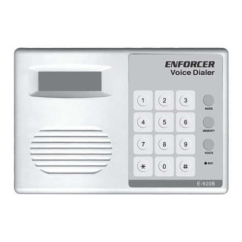 ENFORCER E-920B User manual
