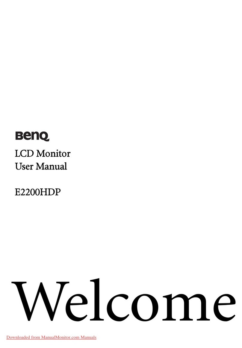 BenQ E2200HDP User manual