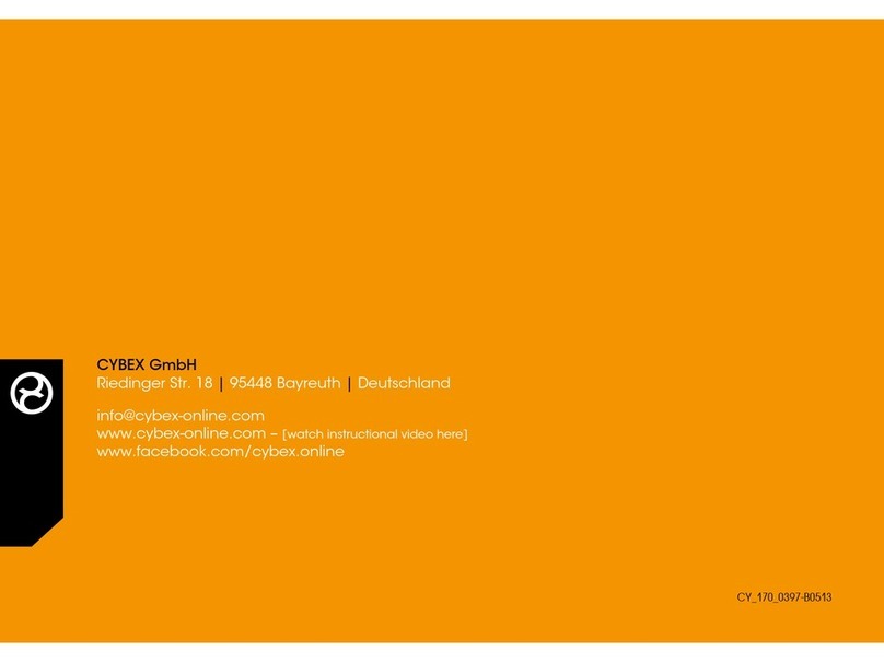 CYBEX RUBY User manual