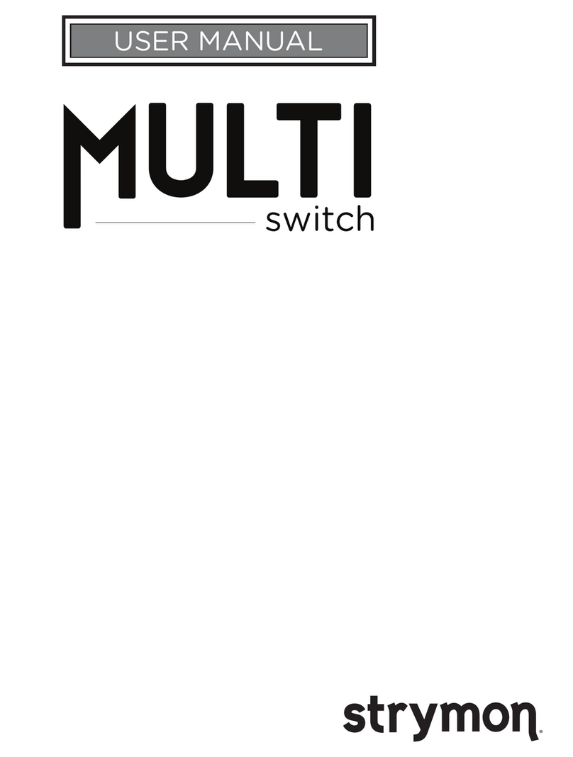 Strymon MultiSwitch User manual