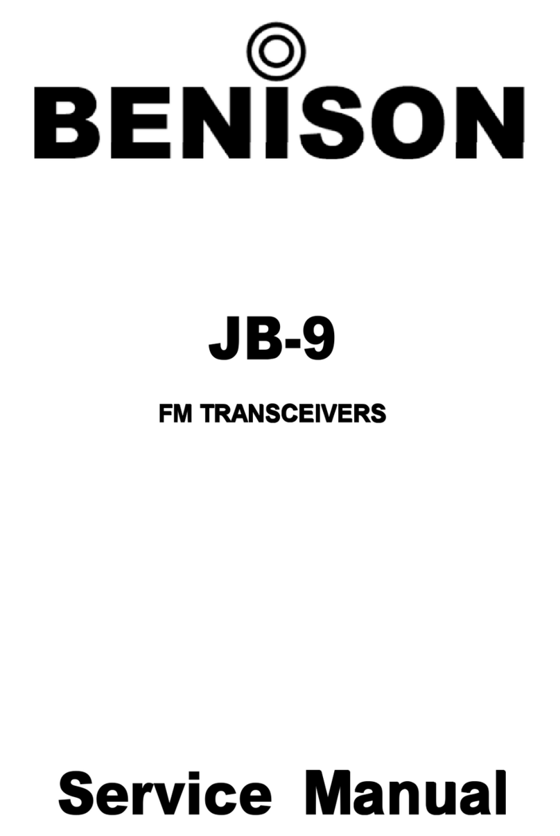 Benison JB-9 User manual