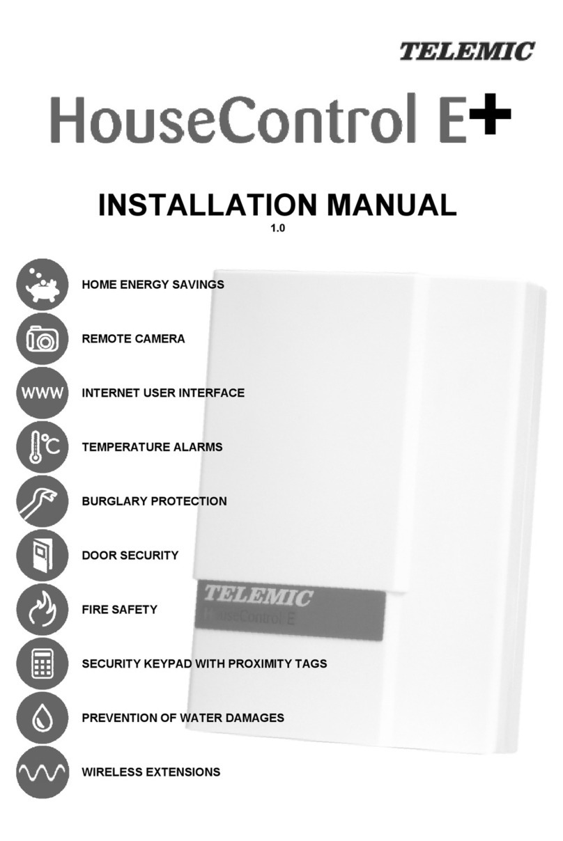 Telemic HouseControl E+ User manual