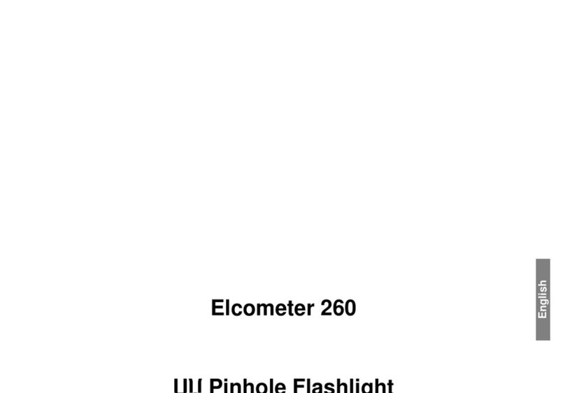 Elcometer 260 User manual