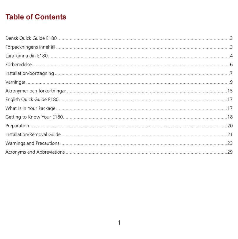 Huawei E180 User manual
