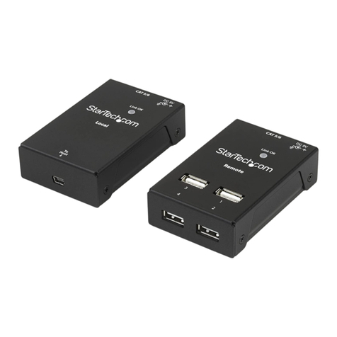 StarTech.com USB2004EXTV User manual